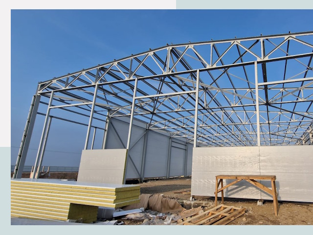 Утепленные ангары в Азов от 616 руб. за м²