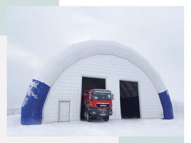 Мобильные ангары в Азове