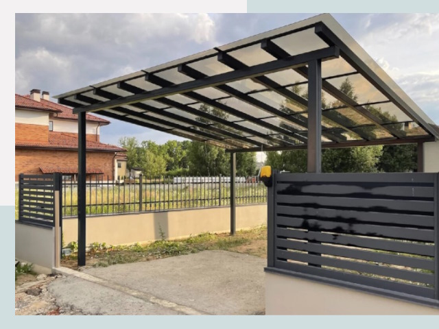 Металлические навесы в Азов от 616 руб. за м²