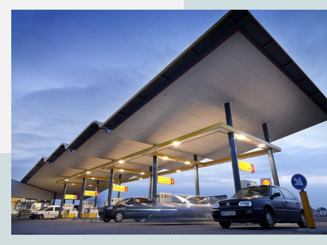 Навесы для АЗС в Азов от 616 руб. - Защита и комфорт