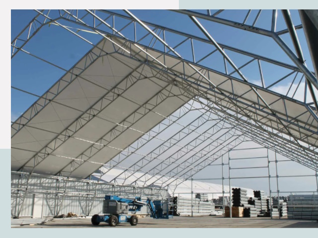 Каркасно-тентовые сооружения от СтальСтрой-Азв по цене 616 руб.