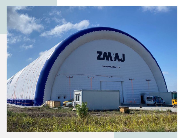 Брендирование ангаров в Азове