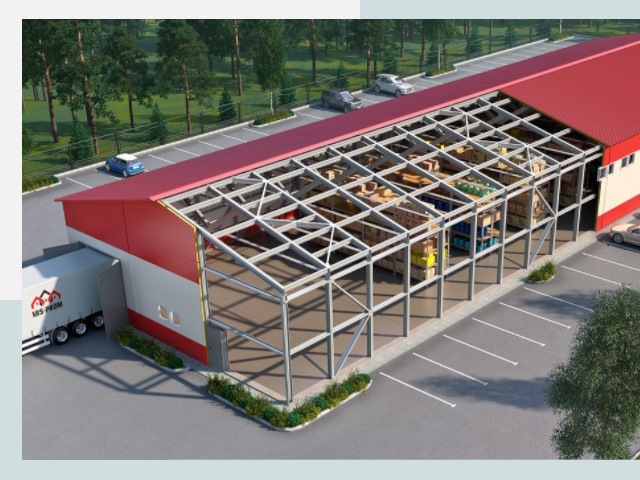 Проектирование ангаров в Азове от 616 руб.