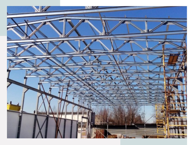 Металлокаркасы для складов в Азове