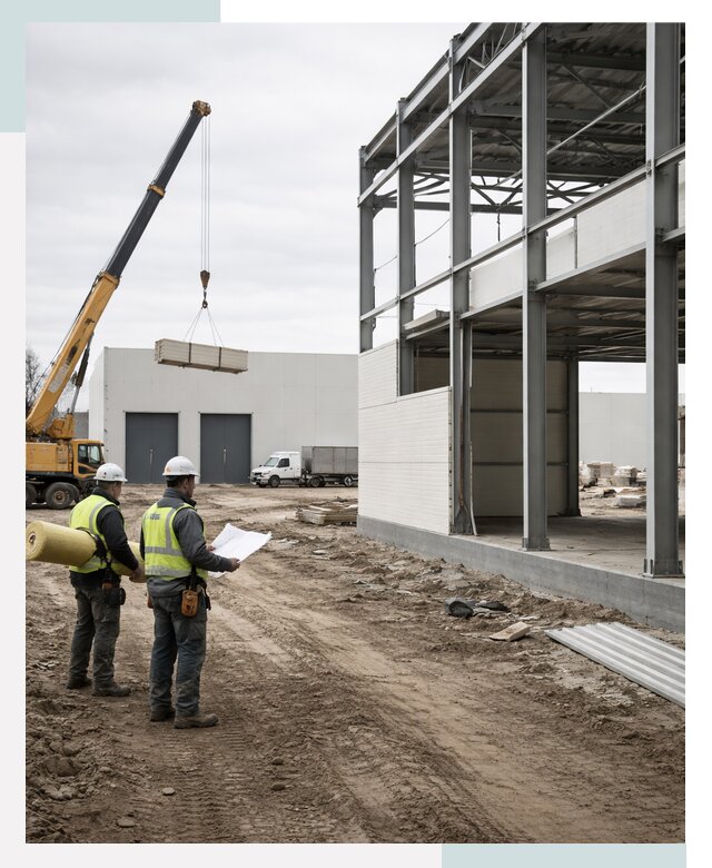 Строительство холодильных складов в Азове от 46211 р. - СтальСтрой-Азв