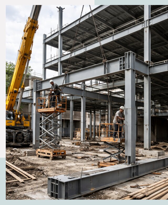 Строительство торгово-офисных зданий под ключ в Азове